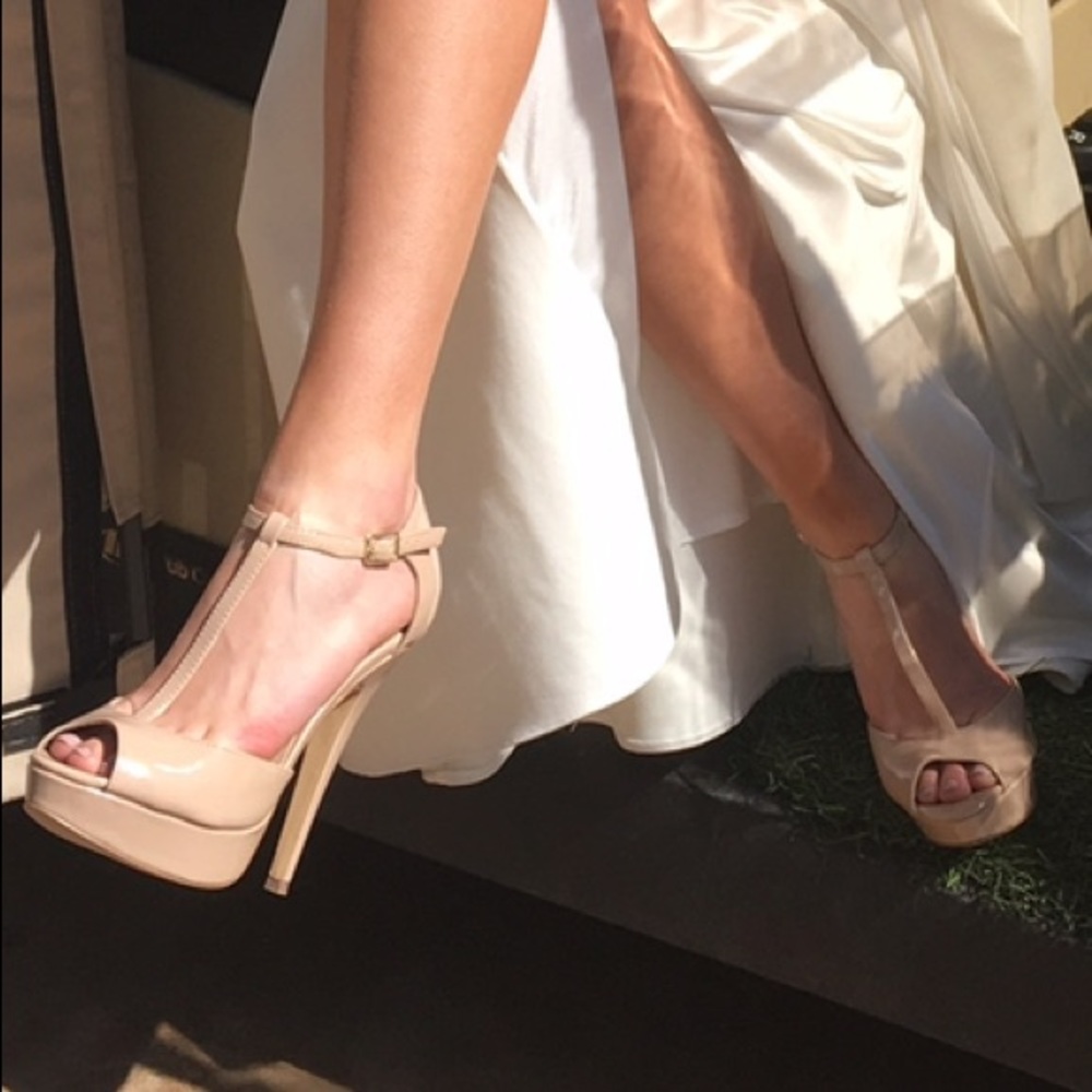 Steve Madden Nude Heels